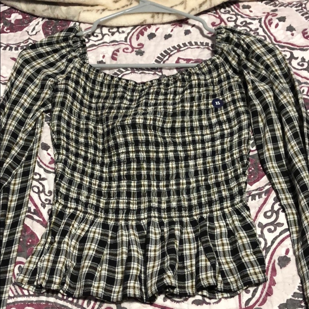 Long sleeve blouse